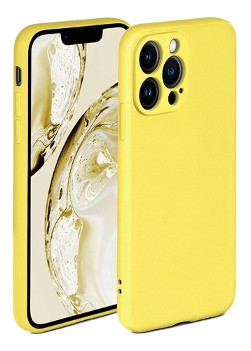 Protector Silicone Case   iPhone 13 Pro Max Colores