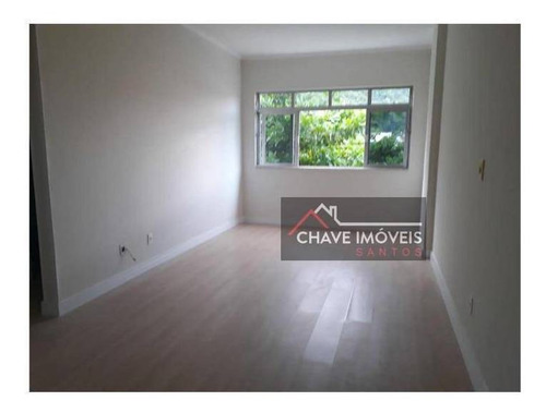 Imagem 1 de 21 de Apartamento Com 2 Dormitórios À Venda, 84 M² Por R$ 354.000,00 - Marapé - Santos/sp - Ap2917