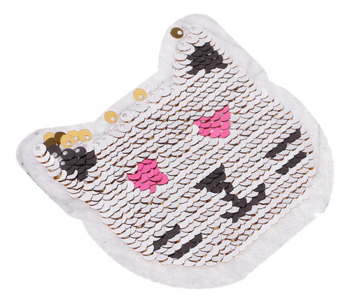 De Gato Con Lentejuelas, Transferencia Termoadhesiva, , Para