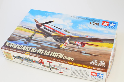 Avion Kawasaki Ki-61 Tamiya 60789 Scala 1:72 Es Un Armable