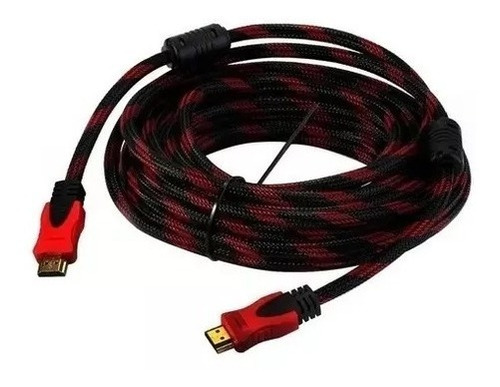 Cable Hdmi V1.4 Led Smart Tv Filtros Premium Oro 15 Metros