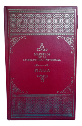 Maestros De La Literatura Italia Tapa Dura
