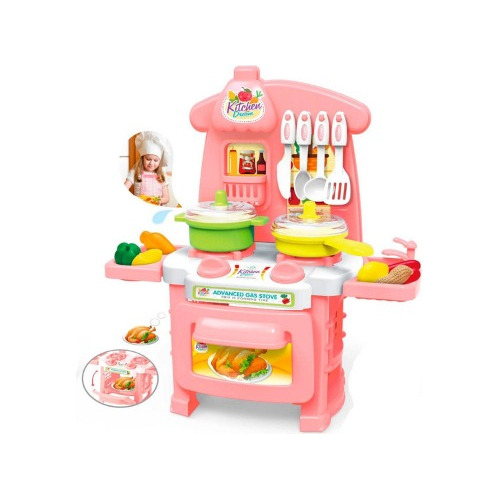 Cocina Infantil Rosa Juguete