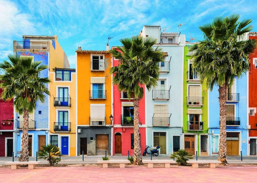 Imagen 2 de 3 de Puzzle 1000 Piezas Mediterranean Spain Ravensburger 149773