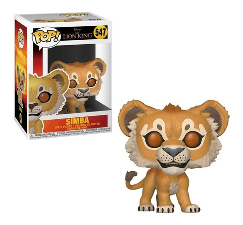 Funko Pop Simba 547 Rey Leon Lion King Disney Original Edu