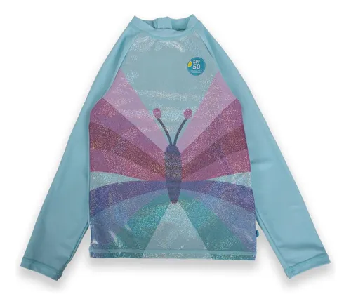 Traje De Baño Niña Turquesa Pillin (pva835-24cal)