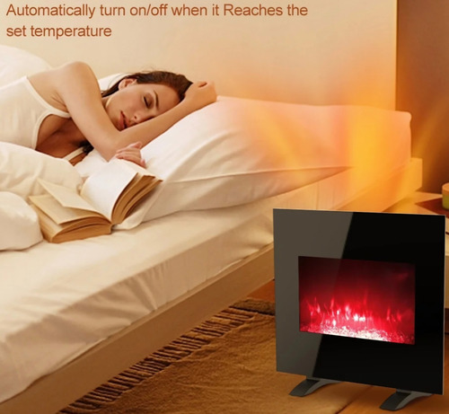 Chimenea Eléctrica Lifeplus 66.04cm Combina 10 Colores 1500w