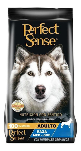 Alimento Perfect Sense para perro adulto de raza  mediana y grande sabor mix en bolsa de 3kg