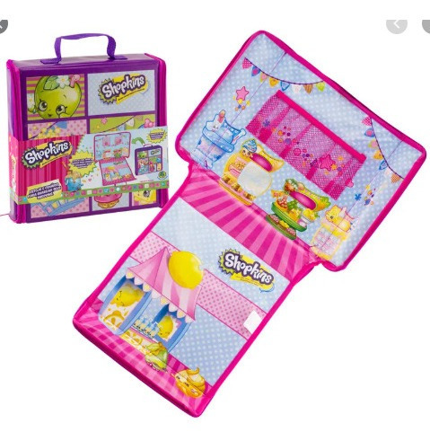 Imagem 3 de 6 de Shopkins Estojo Organizador De Shopkins E Cenario Dtc 3700