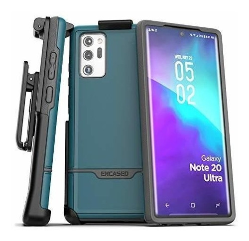 Funda Note 20 Ultra Uso Rudo Con Clip Para Cinturon Resisten