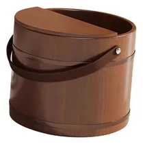 Comprar Bañera De Madera Para Pies, Bañera Para Remojar Con Tapa
