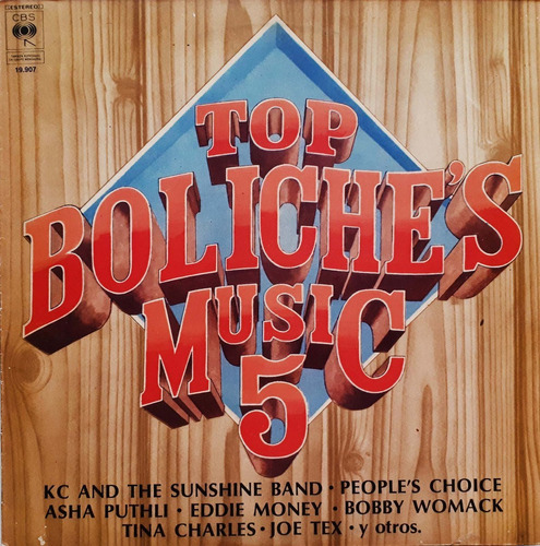 Eddie Money, Tina Charles - Top Boliche's Music 5 Lp