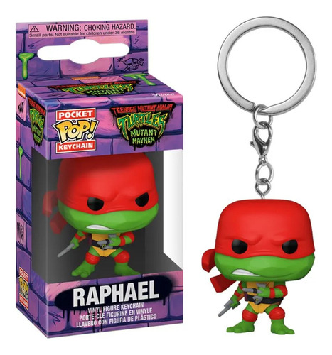 Funko Llavero Pop - Ninja Turtles Raphael - Darkside Bros