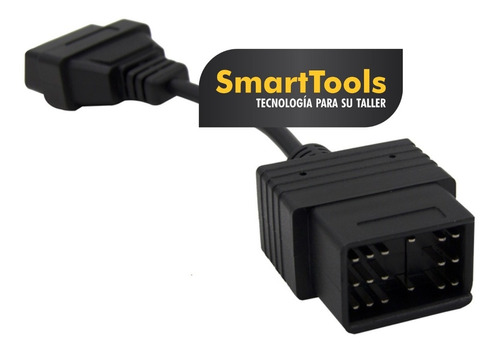 Adaptador Obd2 16 Pines A Toyota 17 Pin