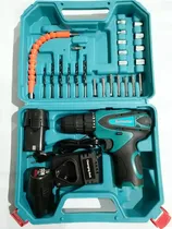 Comprar Taladro Con 2 Baterías Atornillador( 12 V ) + Accesorios Color Celeste