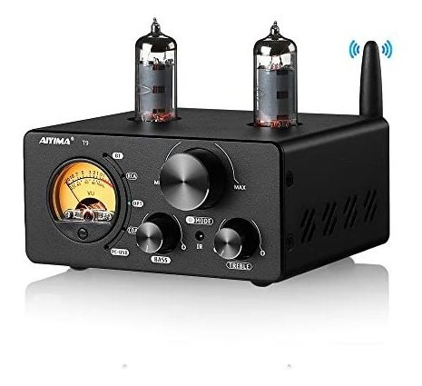 Amplificador Aiyima T9 Bluetooth 5.0 100w * 2 Tubos 2.0 Cana