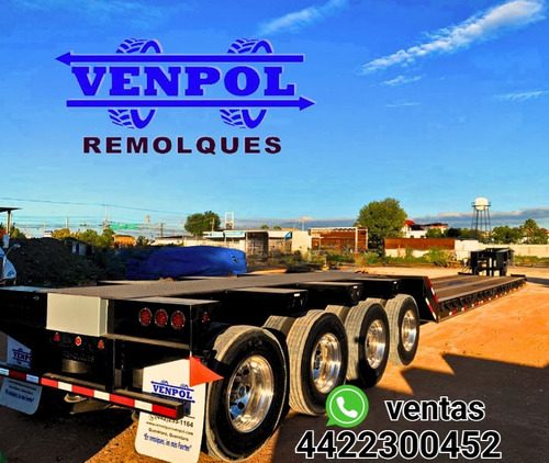 Lowboy Cuello Desmontable 3.05 Carga De Exceso Dimensiones