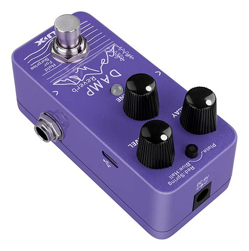 Pedal De Efectos De Guitarra Nux Damp Reverb Con Afinador