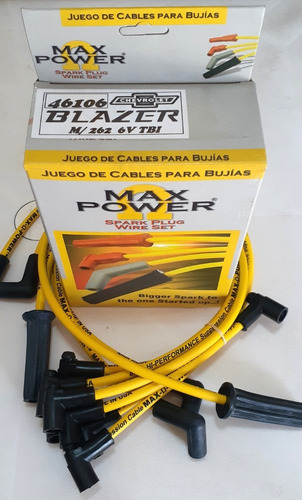 Cables D Bujías Blazer Tbi M/ 262-4.3 Max Power Importado