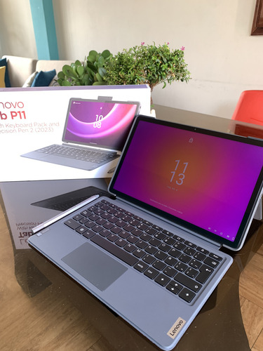 Lenovo Tab P11 2da Gen. 128gb + Teclado Storm Gray + Lápiz (Usado)