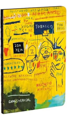Libro: Hollywood Africans By Jean-michel Basquiat A5 Noteboo