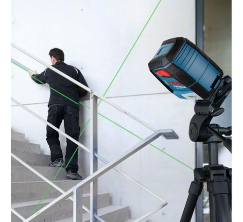 Imagem 7 de 12 de Nível Laser Verde Bosch Gll 2-12 G Alcance 12m Com Suporte