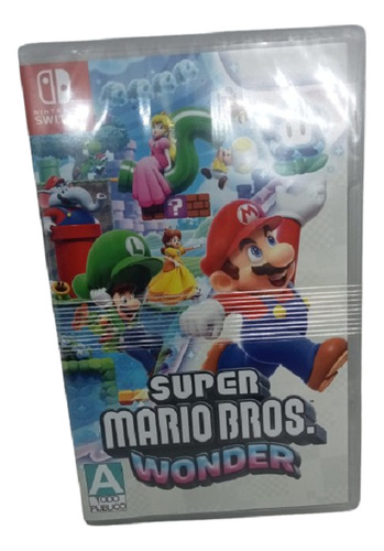 Super Mario Wonder Nsw Sellado + Estuche Mario Switch (Usado)