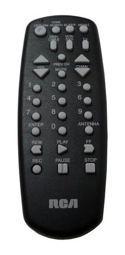 Rca Rcu703sp Control Remoto Universal De 3 Funciones En Negr