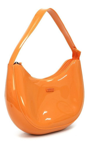 Bolsa Colcci Trento Feminina Laranja Yam 29x24,5x13,5cm