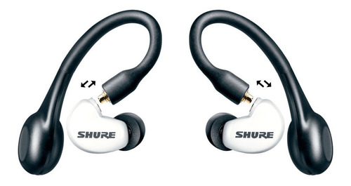 Imagem 2 de 4 de Fone In Ear Sem Fio Aonic 215 Branco Shure Se215spe-w-tw1