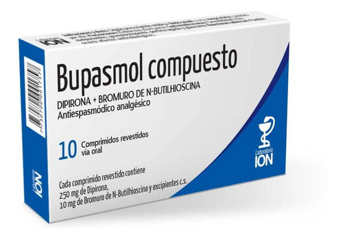 Bupasmol® Compuesto X 10 Comp. | Antiespasmódico