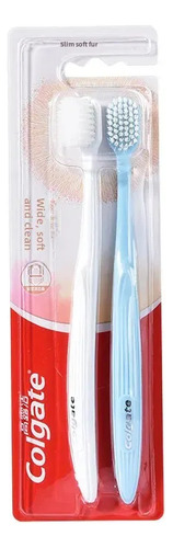 Cepillo De Dientes Colgate Soft Bristle De Cabeza Ancha De P
