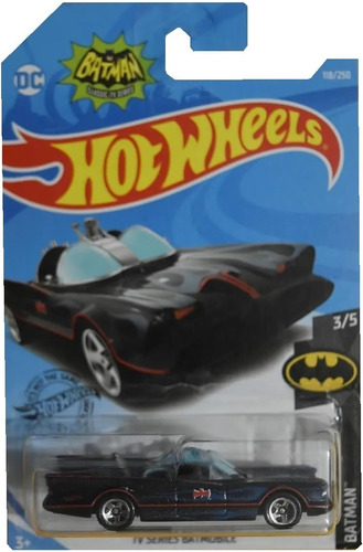 Hot Wheels Tv Series Batmobile #118 La Version Seria De Hw!