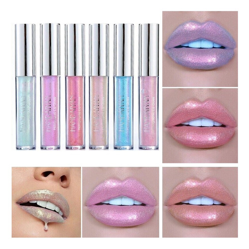 Lip Gloss Holografico Brillo Labial Irisdescent By Handaiyan