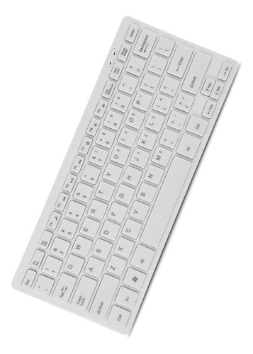 Mini Teclado Usb Ultrafino De 78 Teclas Com Fio Para Desktop