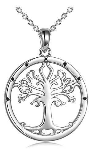 Señor De Los Anillos Árbol De Gondor Collar Para Mujer