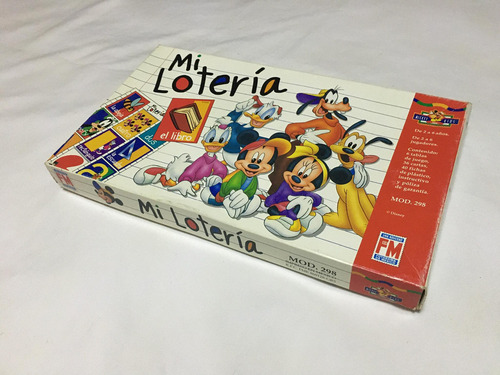 Juego De Mesa Loteria Disney Fotorama (Usado)