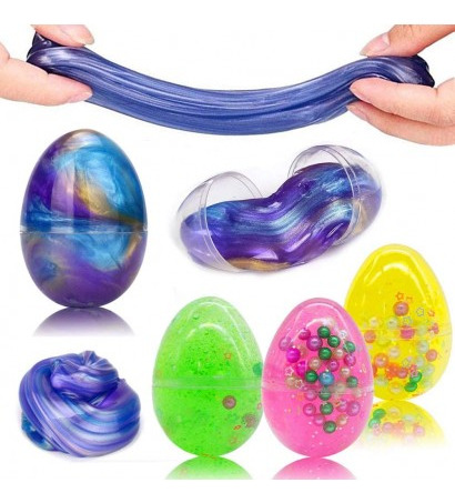 Slime Huevo Colores Surtidos Und