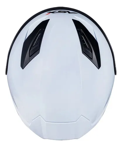 Capacete Moto Asx City Branco Brilhante Masculino Feminino Branco