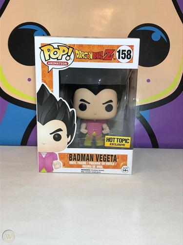 Funko Pop - Dragon Ball Z Badman Vegeta #158 Ht Ex - Mint