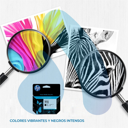 Imagen 5 de 10 de Cartucho Hp 711xl Negro Original Cz133a Plotter Hp T120 T520