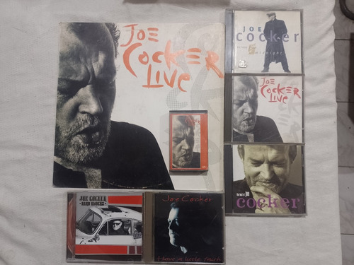 Vinilo Joe Cocker Cd Cass Lote No Beatles Stones Éric Janis 