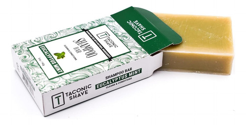 Afeño Tacónico, Barra De Champú Para Cabello De Menta Hecha