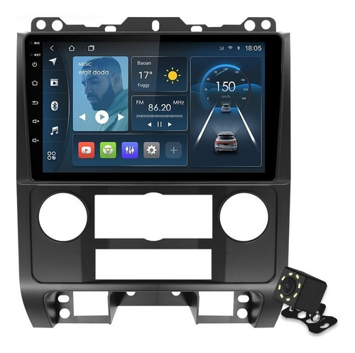 Estéreo 1+32g Para Ford Escape 2008-2011 Gps Wifi Cámara