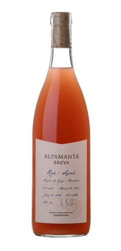 Alpamanta Breva Rose Syrah - Caja X 6 Unidades