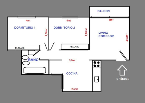 Jose León Suarez 223, Caba/ Departamento 3 Ambientes/ Balcón A La Calle/ 60m2 /u$s 70.000