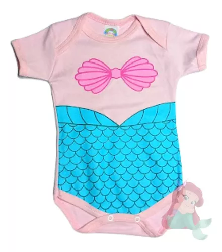 Fantasia Sereia Bebê 6 a 9 Meses, Roupa Infantil para Bebê Shein Usado  93314750