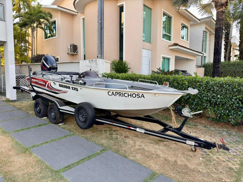 Lancha De Pesca Orion 175 Com Motor Evinrude Etec 115