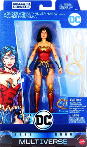 Dc Multiverse Wonder Woman Rebirth Mujer Maravilla Baf Lutho