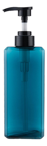 Dispensador De Jabón Líquido, Botella Vacía, 650ml Azul